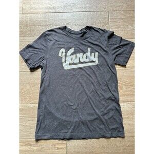 Homefield Vandy Graphic Gray Men's T-Shirt Crew Neck Short Sleeve Size L